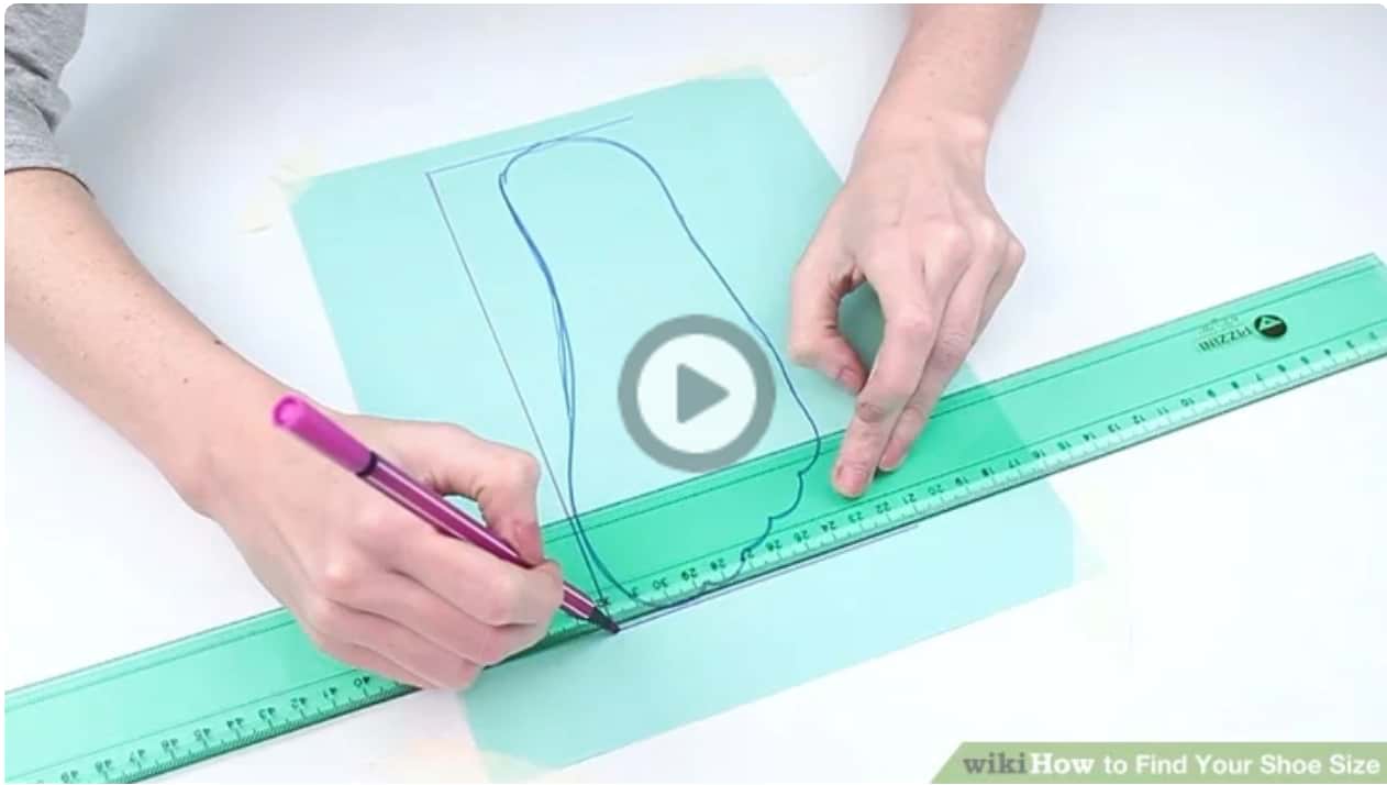 Measure shoe size